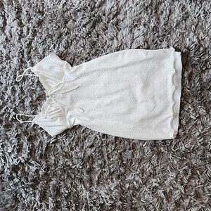 Lovely Day Mini White Eyelet Dress Medium
